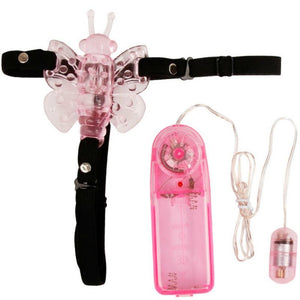 BAILE - ARNÉS CON MARIPOSA VIBRATORIA MULTIVELOCIDAD