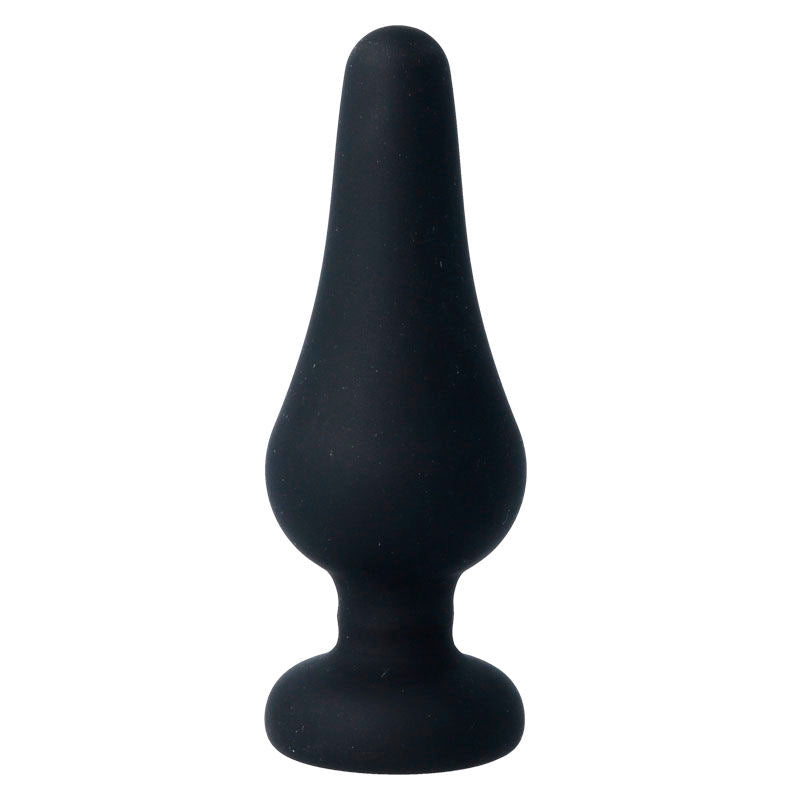 INTENSO - TAPÓN ANAL PIPO L SILICONA NEGRA 13 CM