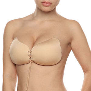 BYE-BRA - LACE-IT REALCE PUSH-UP BEIGE COPA D