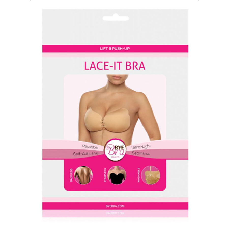 BYE-BRA - LACE-IT PUSH-UP NERO COPPA B