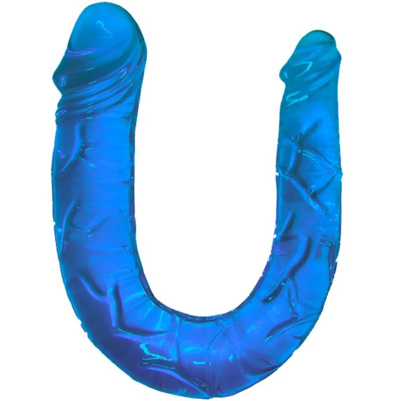 BAILE - DOBLE DONG DOBLE DILDO AZUL