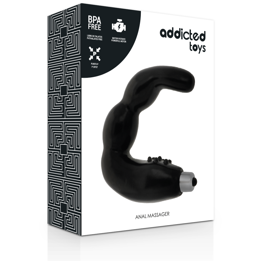 ADDICTED TOYS - VIBRADOR MASAJEADOR ANAl DE PRÓSTATA