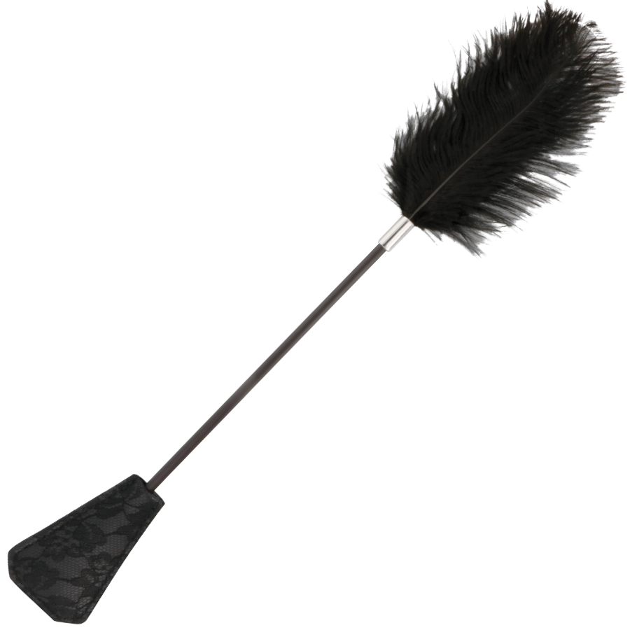 OSCURIDAD - LÁTIGO DE PLUMAS NEGRAS DEL AMOR 56 CM