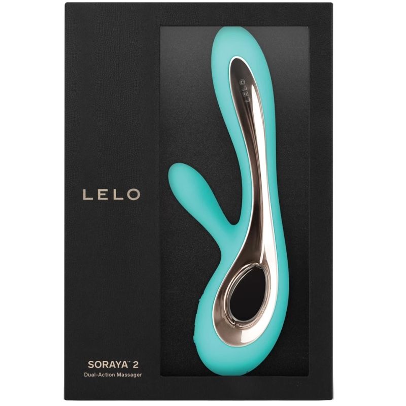 LELO - VIBRADOR SORAYA 2 RABBIT AQUA