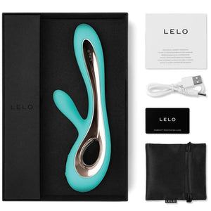 LELO - VIBRADOR SORAYA 2 RABBIT AQUA