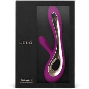 LELO - VIBRADOR SORAYA 2 RABBIT ROSA OSCURO