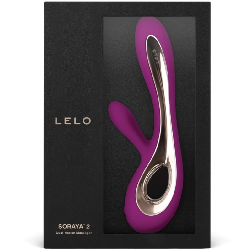 LELO - VIBRADOR SORAYA 2 RABBIT ROSA OSCURO