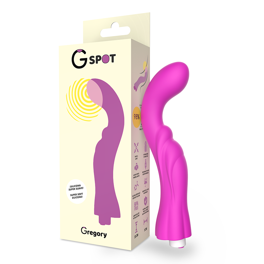PUNTO G - VIBRADOR GREGORY VIOLETA PUNTO G