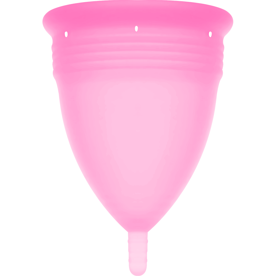 STERCUP - FDA PINK SILICONE MENSTRUAL CUP - SIZE S