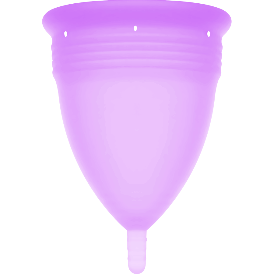 STERCUP - MENSTRUAL CUP IN LILAC FDA SILICONE - SIZE S