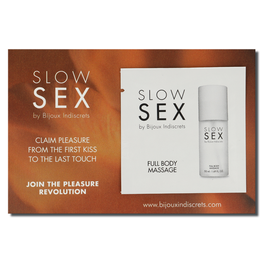 BIJOUX - GEL DE MASAJE CORPORAL COMPLETO SLOW SEX 2 ML