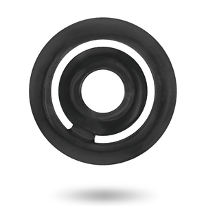ADDICTED TOYS - POTENZ- ANILLO PARA PENE C NEGRO