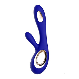 LELO - VIBRADOR SORAYA WAVE RABBIT AZUL NOCHE