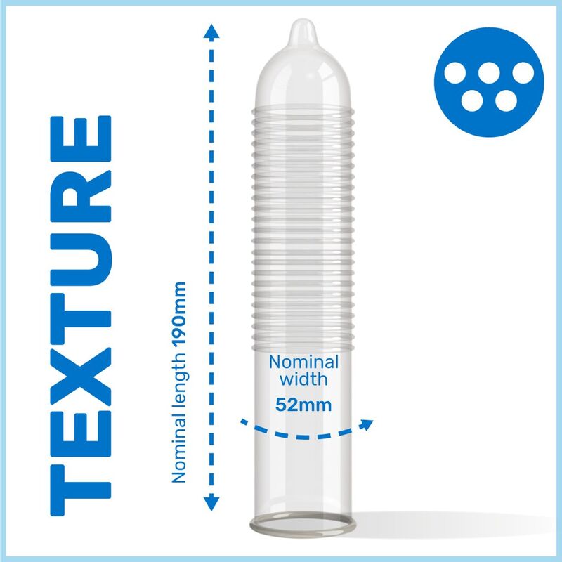 PRESERVATIVI - PRESERVATIVI PUNTINATI MS PLACER 3 UNITÀ