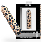 CUSTOM BULLETS - PROIETTILI PERSONALIZZATI LEOPARD RICARICABILI 10 INTENSITÀ