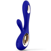 LELO - VIBRATORE A CONIGLIO SORAYA WAVE BLU NOTTE