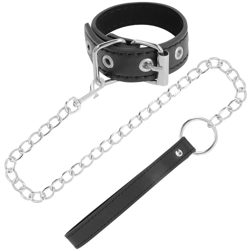 DARKNESS - ANILLO PARA PENE CON CORREA