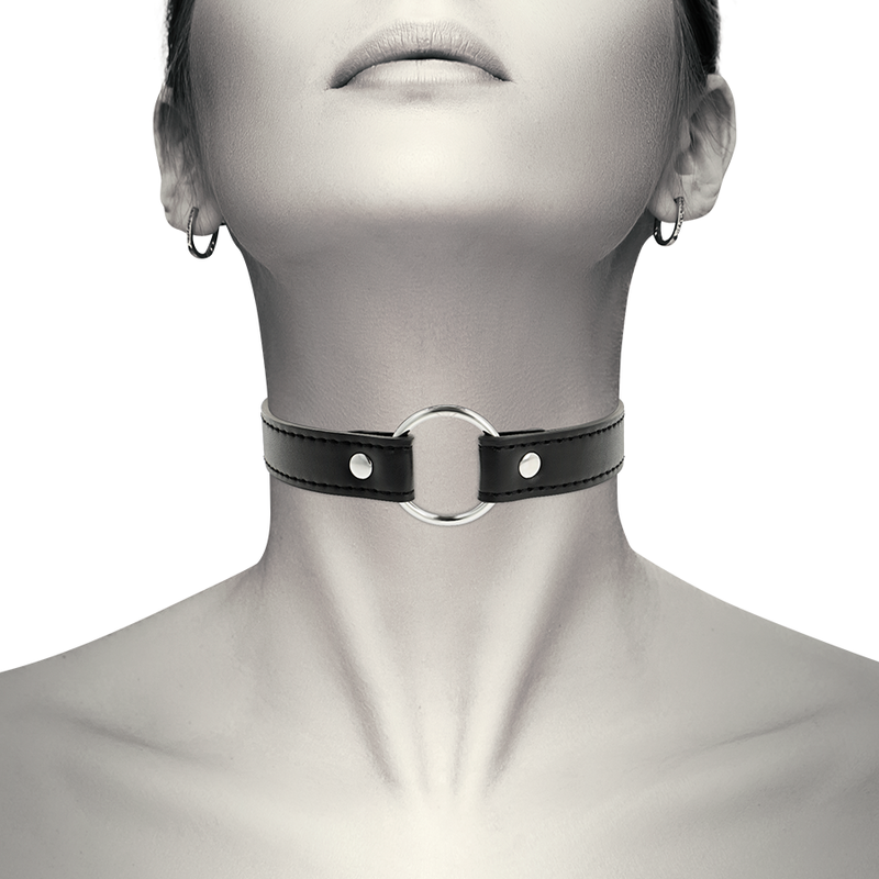 COQUETTE CHIC DESIRE - VEGAN LEATHER NECKLACE WOMEN ACCESSORY