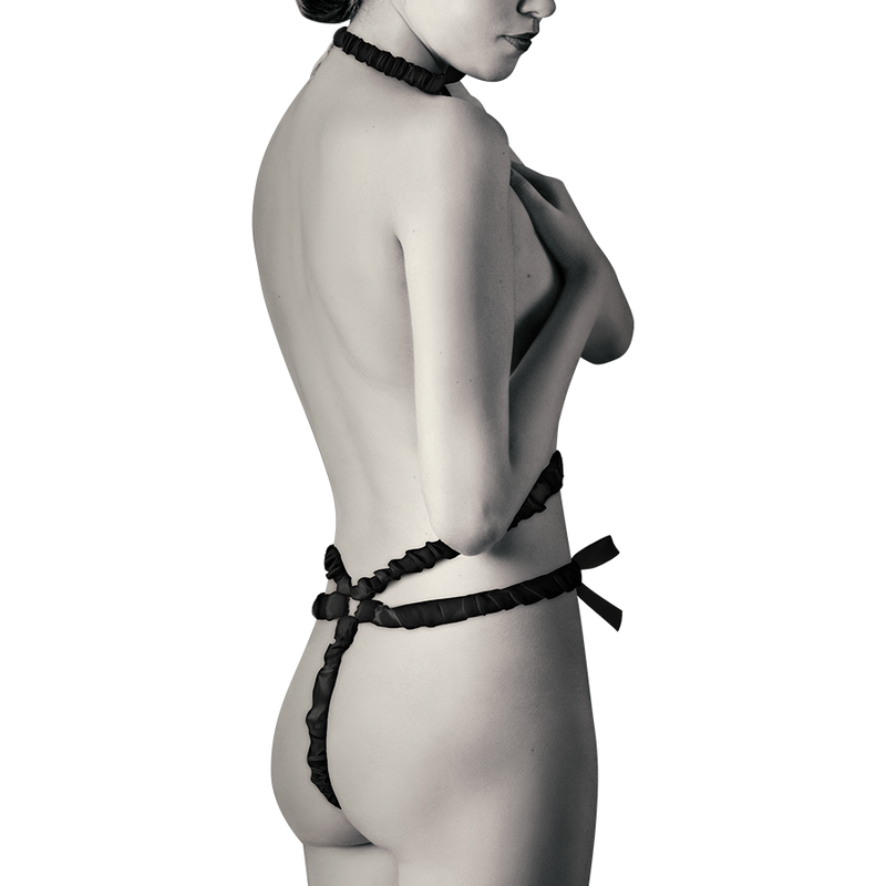 COQUETTE CHIC DESIRE - DELUXE LINGERIE SET WITH NIPPLE COVERS