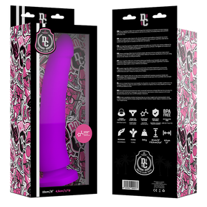 DELTA CLUB - GIOCATTOLI DILDO MEDICO LILLA IN SILICONE 23 CM -O- 4.5 CM