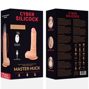CYBER SILICOCK - TELEMANDO REALISTA MASTER HUCK 20.9 CM -O- 4 CM